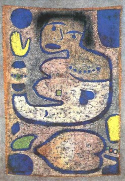 Love Lied von der New Moon Paul Klee texturierte Ölgemälde